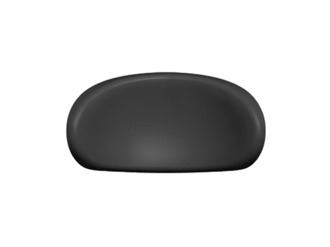 Capa Traseira de Silicone Profissional Anti derrame para Pico 4 Vr, Protetora Anti sujo e Anti deslizante Preto