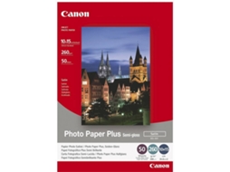 Papel Fotorafico Semi-Gloss CANON 10x15 — Papel Fotográfico | Nº Folhas: 50 | 260 g