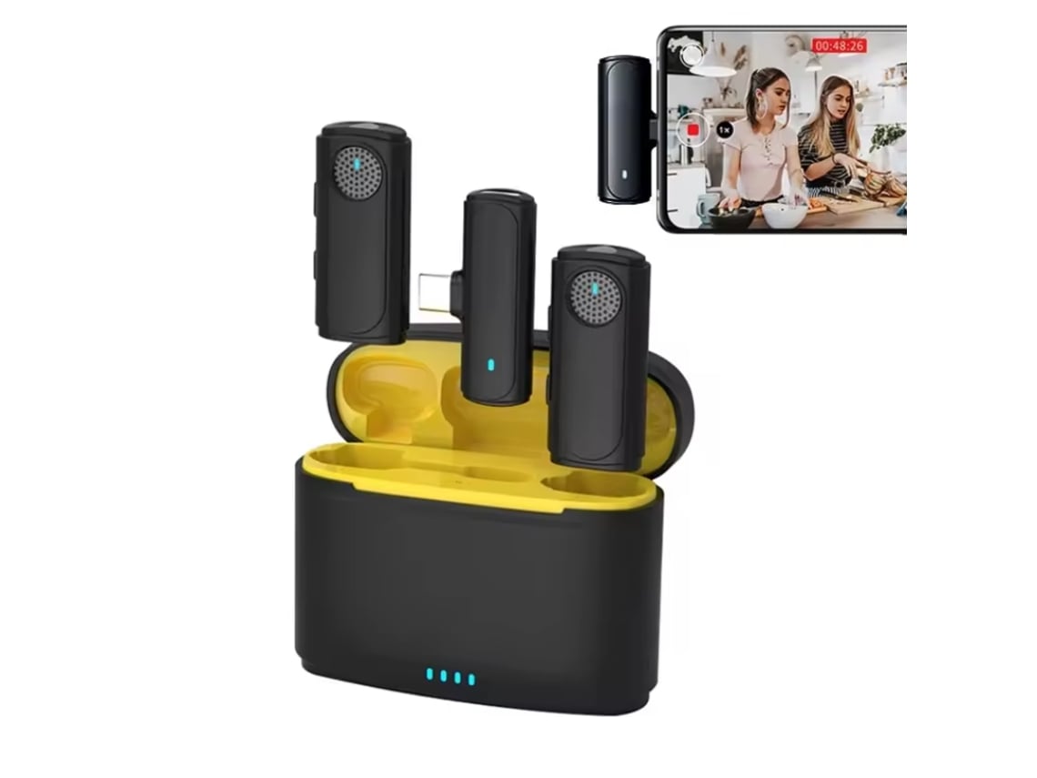 Microfone OHPA J20 (Typec-Preto)