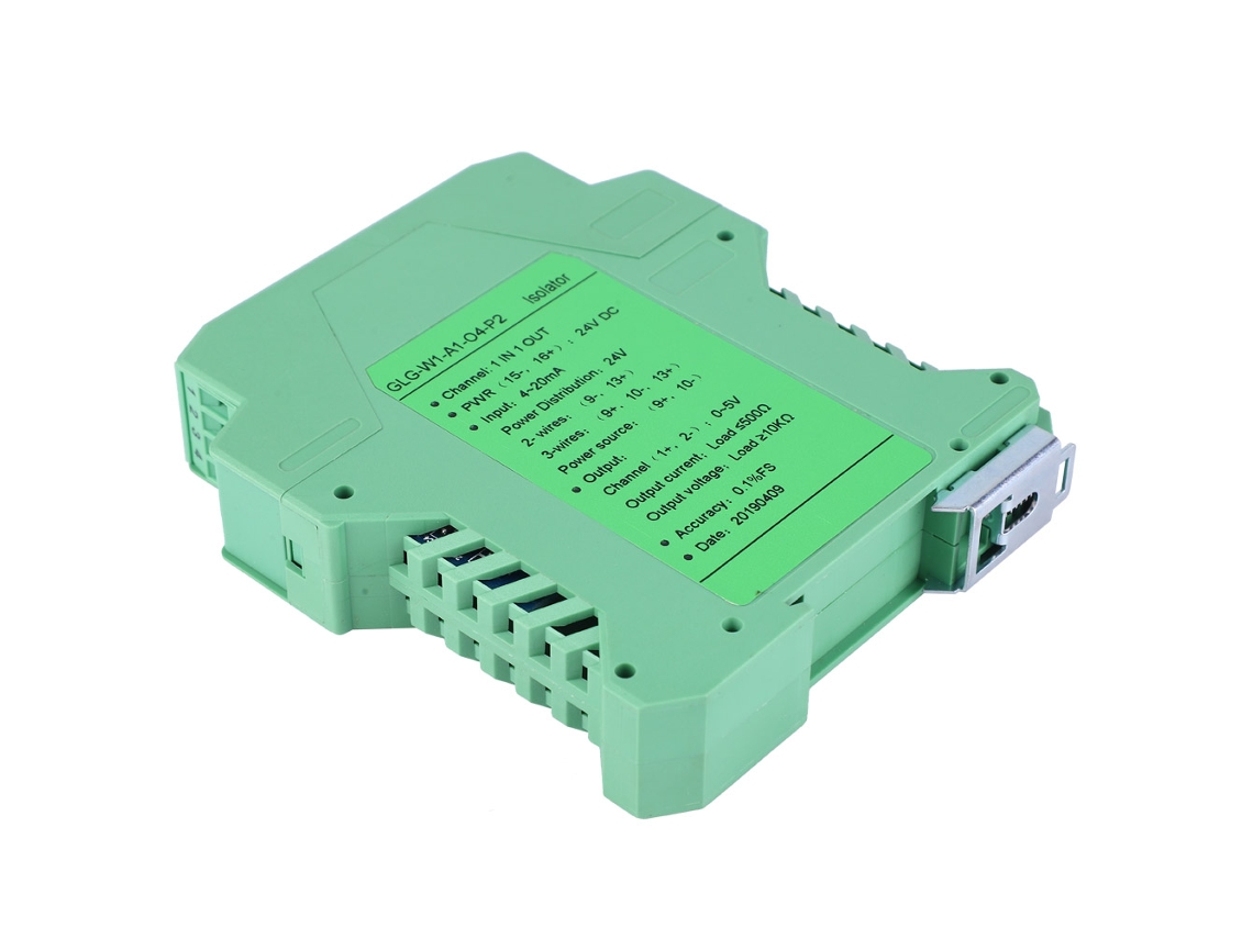 Transmissor De Isolamento De Sinal De Corrente Dc 24v Laxiscreed Com Saída 4-20ma Para Plc