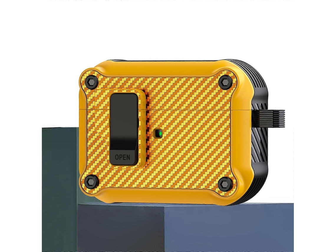 Camada protetora de fibra de carbono para fones de ouvido com interruptor magnético automático GIECY