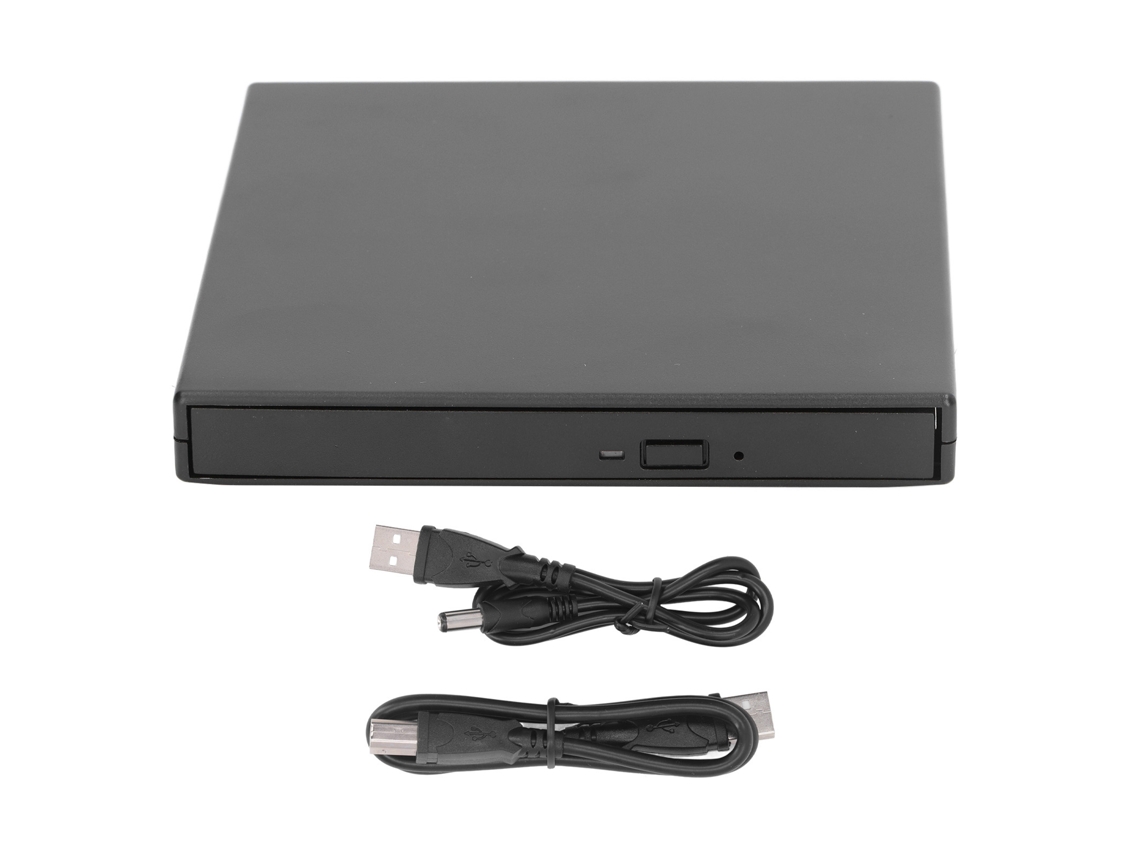 Gravador De Cd-rw Externo (sem Driver, All-in-one) Exclusivo Do México Usb2.0 Universal Dv