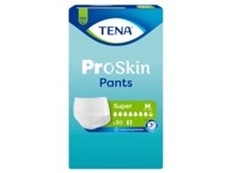 Tena Pants Proskin Absorventes Super M, Pacote Com 30 Unidades Essity
