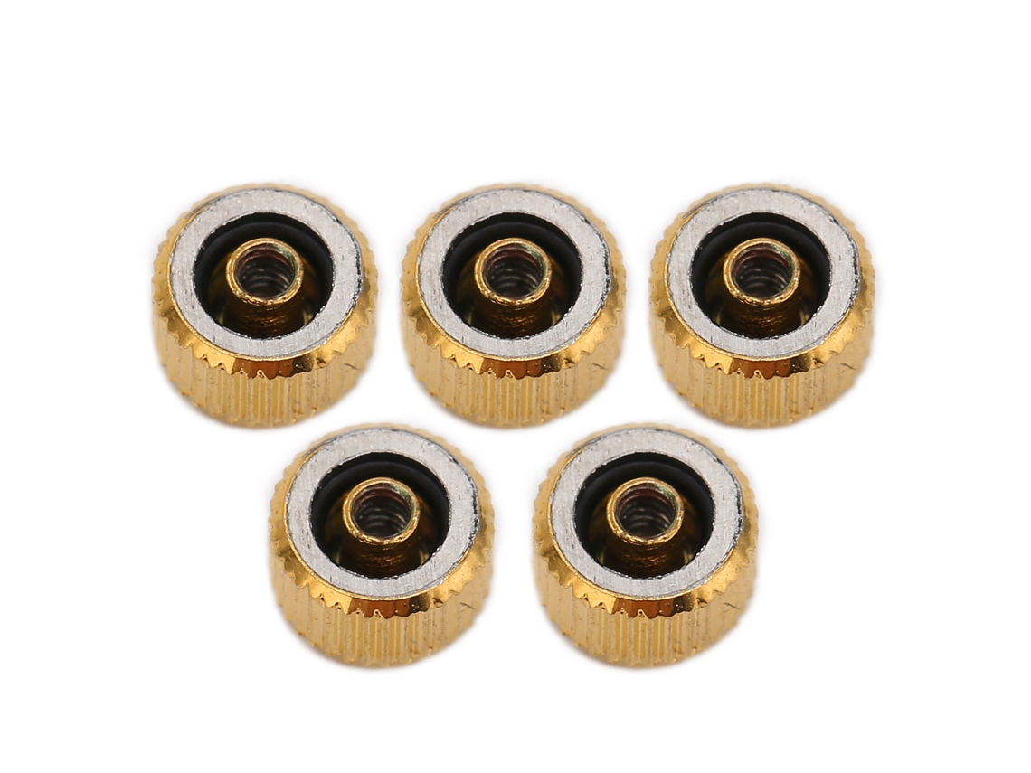 Peças Peças De Coroa De Relógio Ouro Aço Ferramentas De Reparação Para Relógios Quartzo Mecânicos 3mm