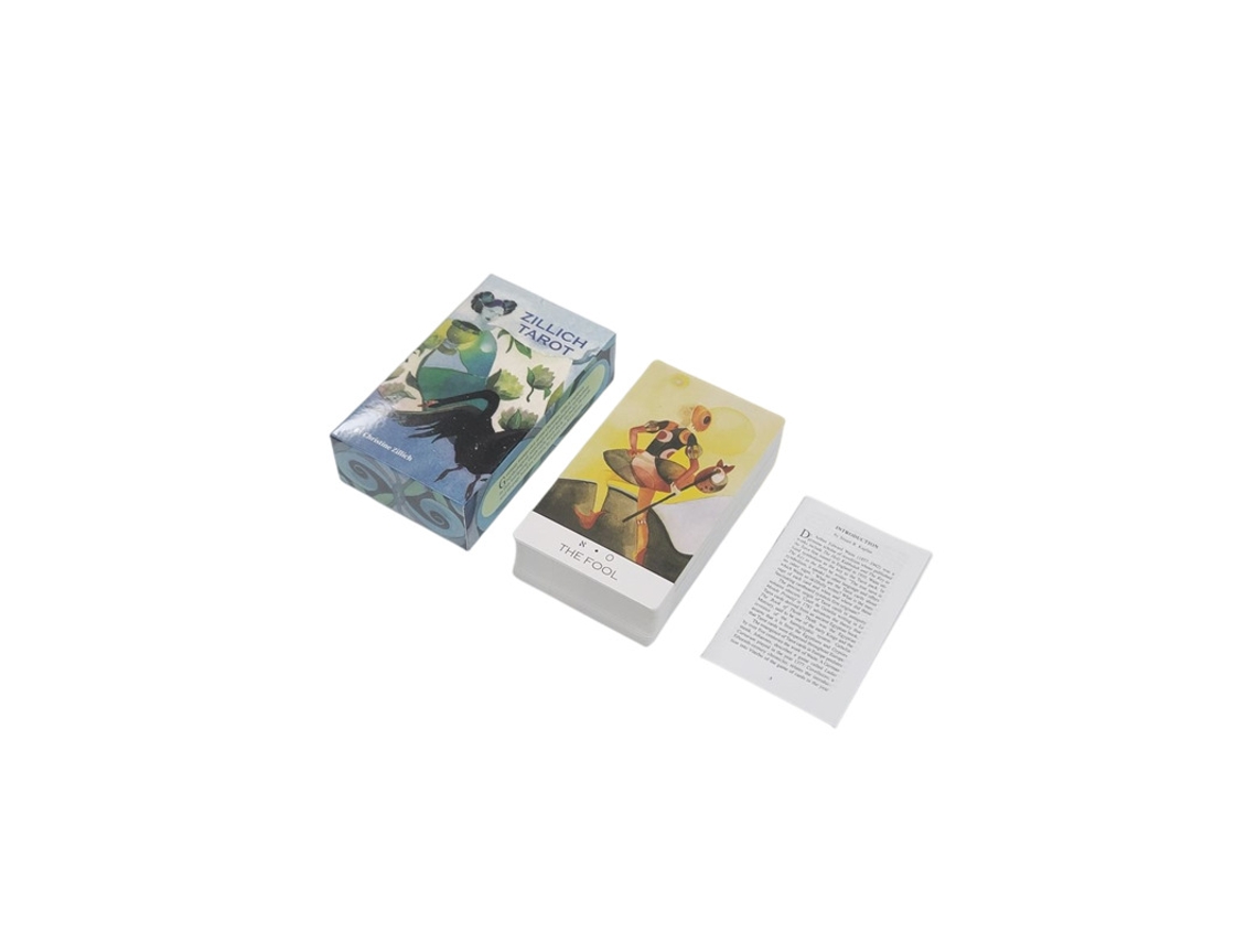 Jogo De Tabuleiro De Tarô Zillich 12*7, Contendo 78 Cartas, Material De Papel.