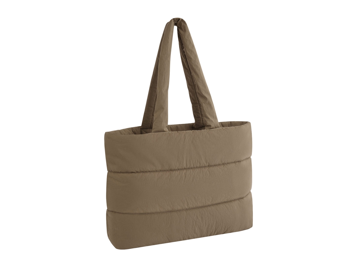 Bolsa Tote Acolchoada Bagbase, Tamanho Único, Verde Terroso AQUAFORGE