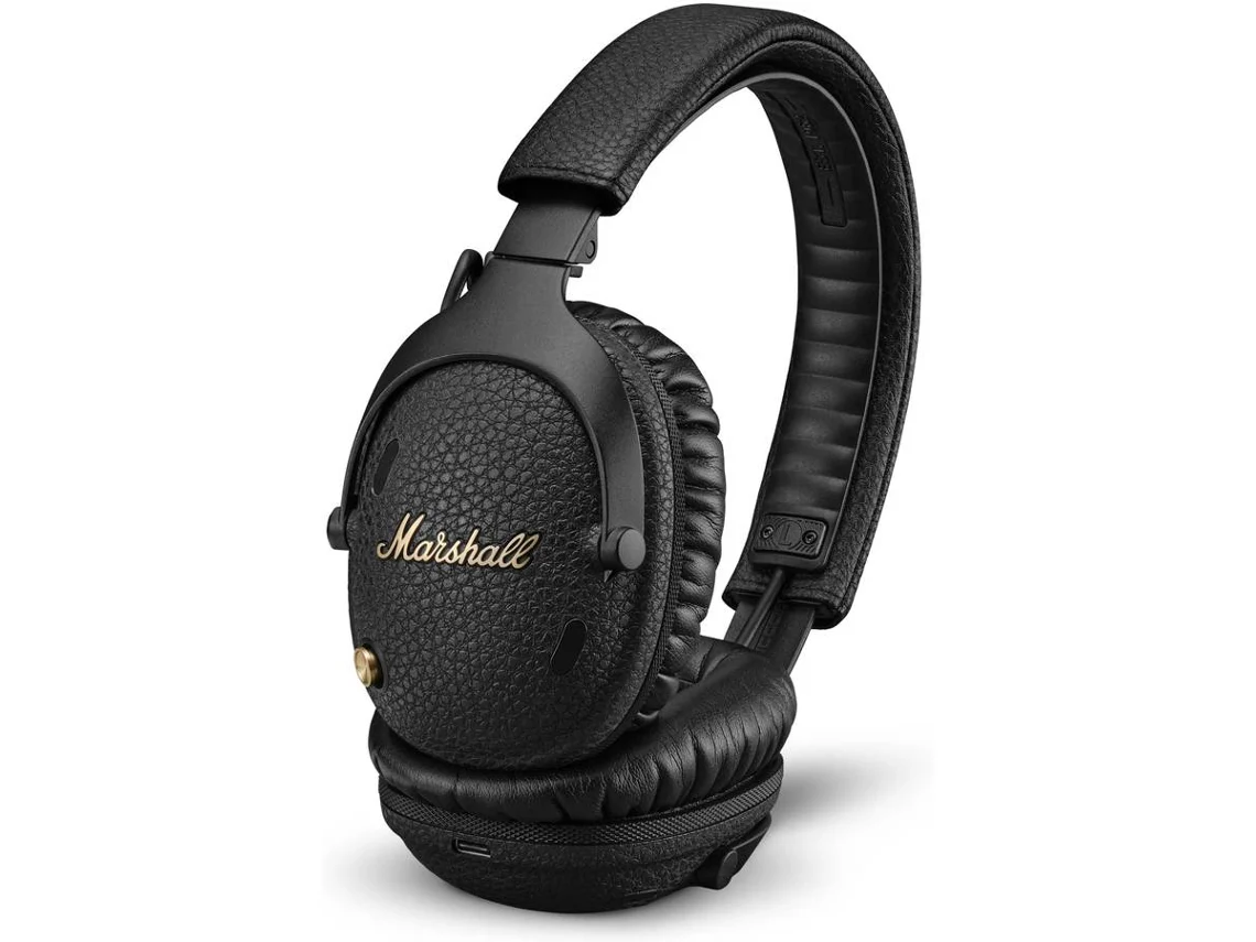 Auscultadores Bluetooth MARSHALL Monitor III (Outlet Caixa Aberta - Over Ear - Microfone - Noise Cancelling - Preto)