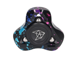 Brinquedo De Mão Anti-estresse Metal Rotativo Sensorial Triangular Para Crianças E Adultos Multicolor