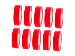 Bestoyard Kit Com 10-fitas Isolantes Coloridas Para Uso Externo, Fita Isolante Industrial Para Projetos Elétricos E