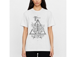Rockinstone Harry Potter Harry Potter Illustration White T-shirt Size:m