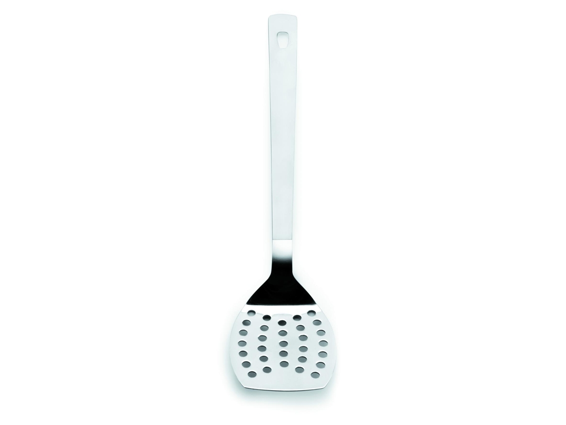 Espatula Com Furos Inox 32X8 Cm