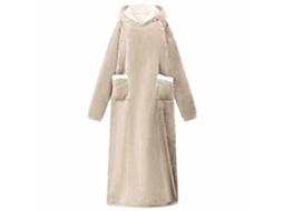 Vidaxl Sweatshirt Manta Bege M Fleece E Flanela