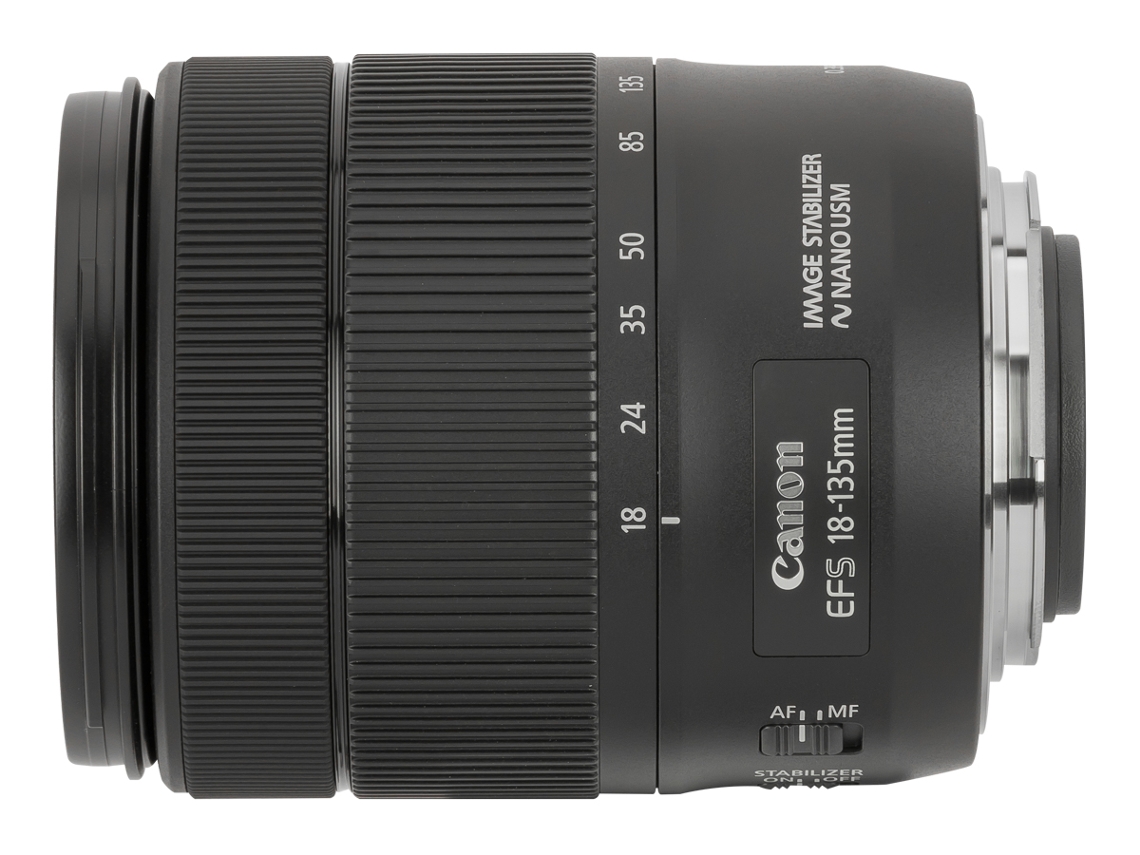 Objetiva CANON EF-S 18-135mm F:3.5-5.6 USM (Encaixe: Canon EF-S - Abertura: f/22-38 - f/3.5)