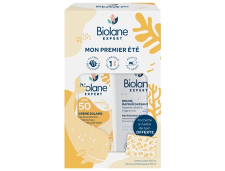 BIOLANE Creme Solar Spf50 200 Ml Névoa Refrescante 150 Ml