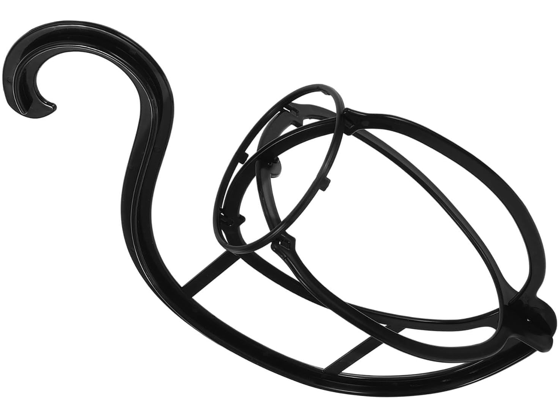 Porta-presilhas de cabelo portátil, design multifuncional, durável e resistente à deformação.