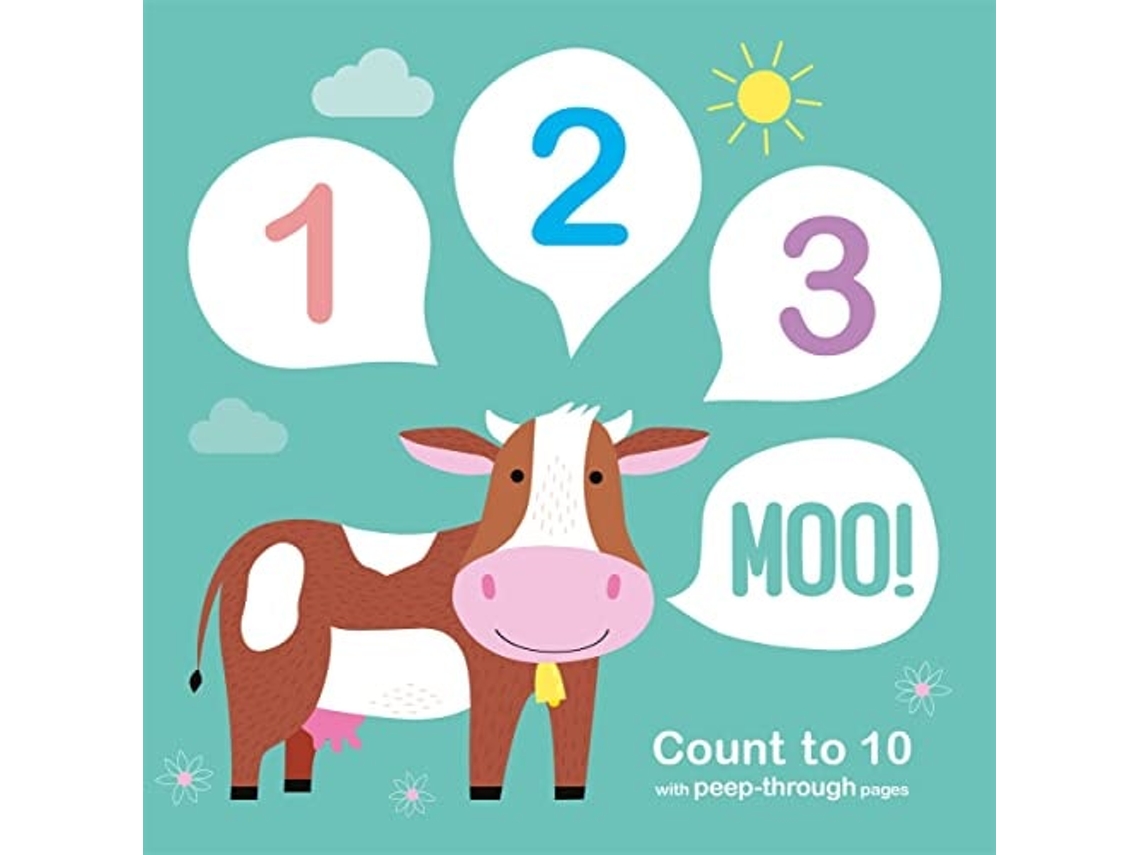 Livro 123 Moo! de Autumn Publishing (Inglês - Capa Dura)