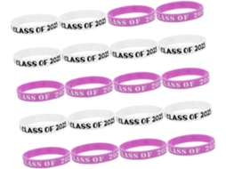 Homsfou Conjunto De 20-pulseiras Ajustáveis E Confortáveis Para Formatura, Acessórios Para Festas De Formatura E