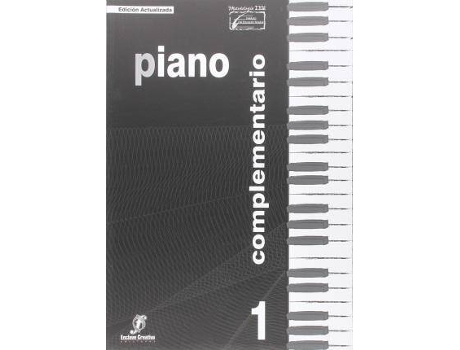 Livro Piano Complementario : Grado Medio de Instituto De Educación Musical (Espanhol)