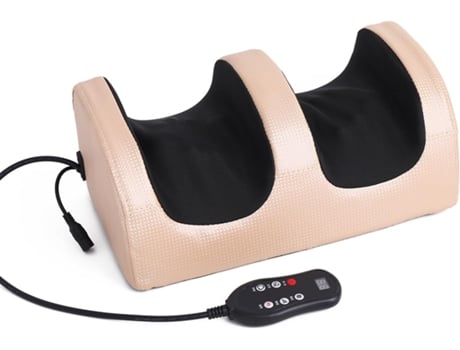 Massageador de pés Shiatsu com tecnologia de calor e rolo (versão com controle remoto)
