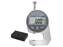 Yuru medidor de Espessura Digital Portátil 0 12,7mm Ferramenta de Medição com Pressão do Polegar