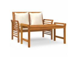 Garden Lounge Set, Garden Lounge Sets Vidaxl Marrom Madeira De Acácia (n/a)