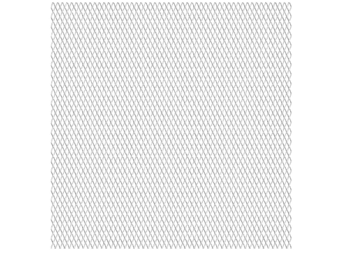 Vidaxl Cerca De Arame P/ Jardim Aço Inoxidável 100x85 Cm 45x20x4 Mm