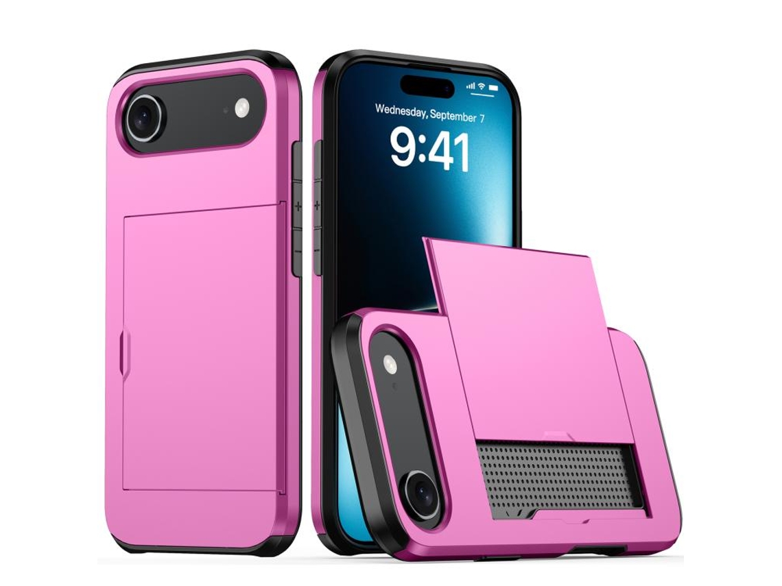 Capa Protetora À Prova De Choque Para Iphone Air - Compartimento Para Cartão