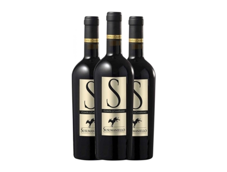 Vinho CONTE DI CAMPIANO Susumaniello Salento (0.75 L - 3 Unidades)