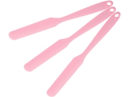 Espátulas De Silicone Reutilizáveis Para Cera, Conjunto De 3 Peças, Espátulas Aplicadoras De Superfície.