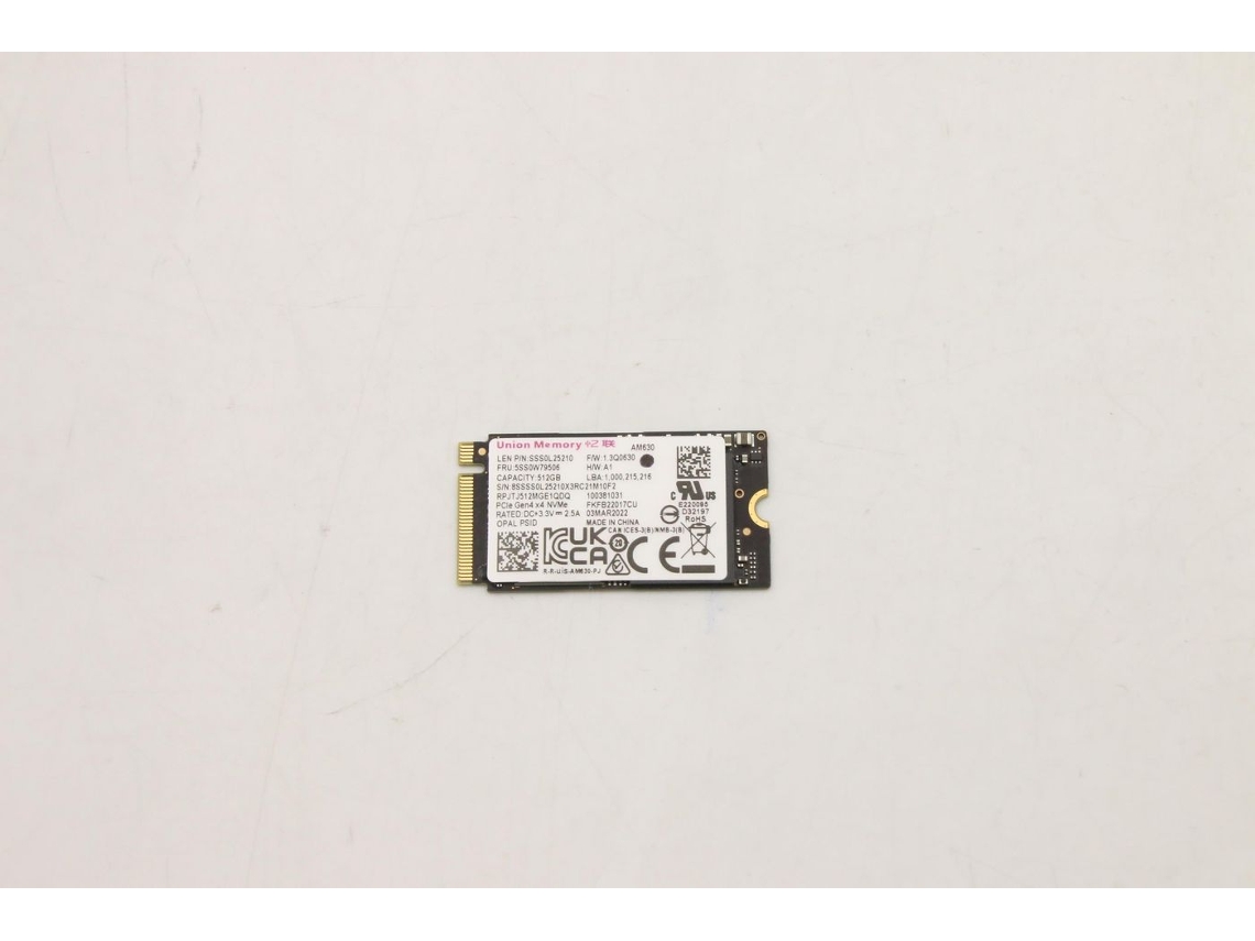 512gb M.2 2242 Pcie 4.0 Ssd