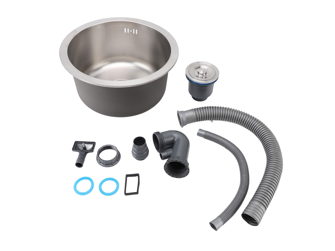 Waste Kitchen LAXISCREED Aço Inox 304 36cm