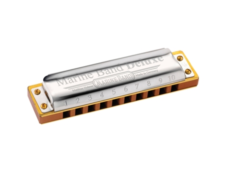 Harmónica  2005/20 G Marine Band Deluxe (Afinação: G - Aço Inoxidável)