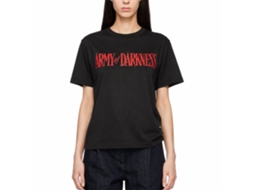 Rockinstone Army Of Darkness Movie Darkness Color Logo Black Adult T-shirt Size:xl