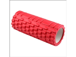 Rodillo De Espuma De Masaje Rojo Para Pilates, Yoga, Gimnasio Y Terapia Física Muscular