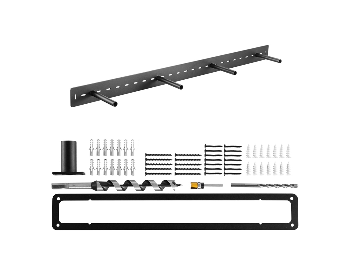 Suporte De Prateleira Flutuante Para Serviço Pesado Vevor 1168,4 X 157,4 X 76,2 Mm, 1 Pacote