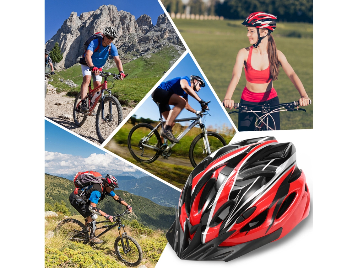 Casco Ligero Para Bicicleta Con Visera In-mold Mtb Carretera Protector Deportivo Hombre Mujer