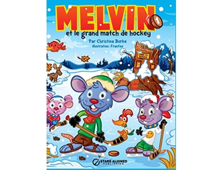 Livro Melvin Et Le Grand Match de Hockey French Edition de Christina Burke (Francês)