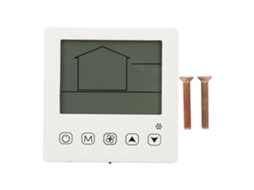 Termostato Ar Condicionado 220V com Tela LCD para Temperatura e Umidade | S/MARCA