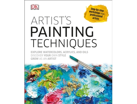 Livro artist's painting techniques de dk (inglês)