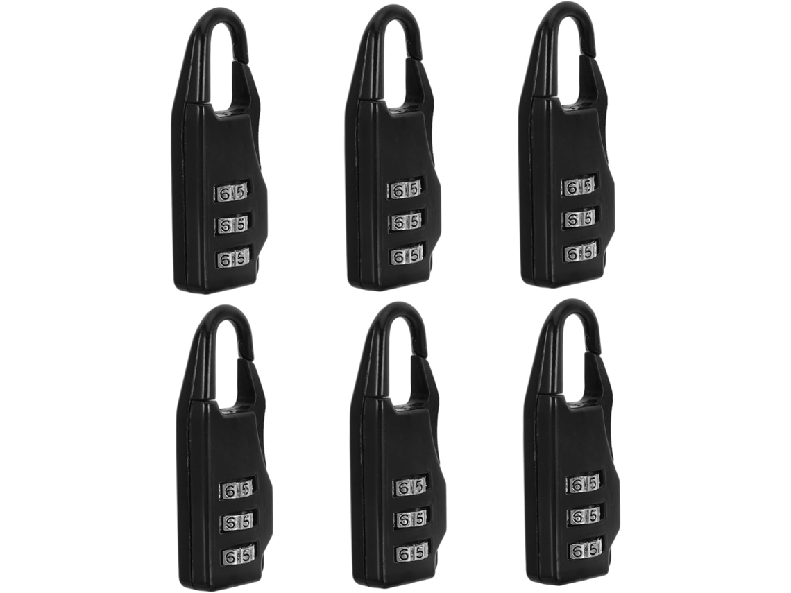 Cadeado De Combinação Para Bagagem, Para Malas, Armários E Mochilas