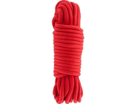 Corda De Bondage - 10m - Vermelho - Confortável - Seguro