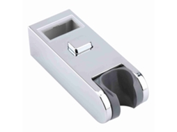 Barra Deslizante de Chuveiro Ajustável em Altura de Cromado com Suporte 30*15mm S/MARCA
