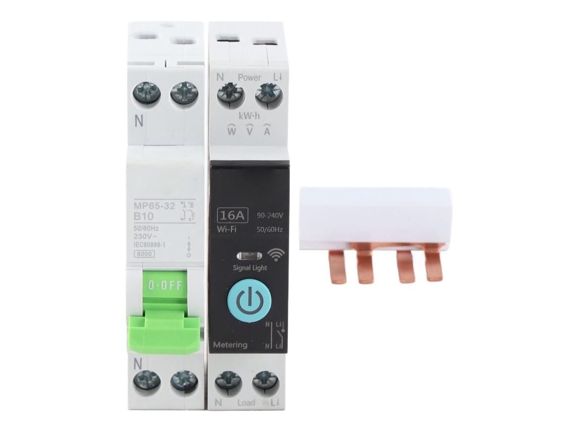 Interruptor Inteligente Wifi Tuya Com Controle Por Voz E Temporizador Alexa