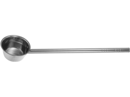 Regar recipiente de aço inoxidável para água, 12 x 52,5 cm, com cabo longo, ideal para regar plantas e vegetais.