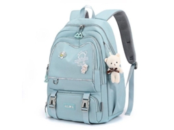 Mochila Impermeável para Crianças, com Compartimentos e Cintos Amortecidos | S/MARCA