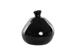 Vaso Home Esprit Preto Vidro Reciclado 31 X 31 X 32 Cm