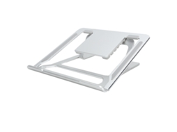 Suporte Para Notebook (ajuste De 6 Marchas, Plegável E Portátil) Liga De Alumínio Prata C6