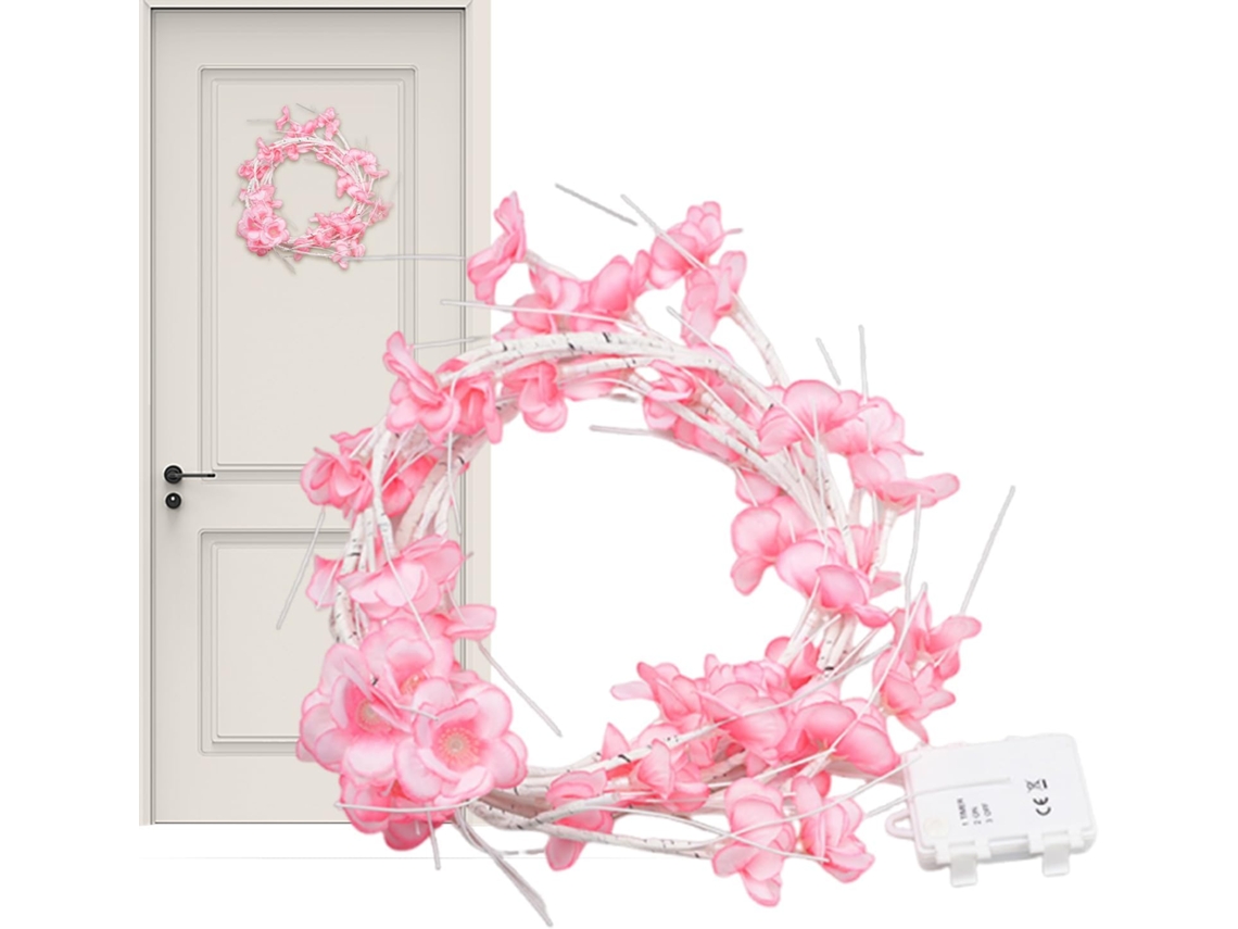 Iluminação Ambiente Reutilizável Com Estética Floral Em Led