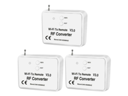 3 Conversores Universais Sem Fio Wi-fi Para Rf, Use O Celular Como Controle Remoto (240-930 Mhz) Para Casa Inteligente
