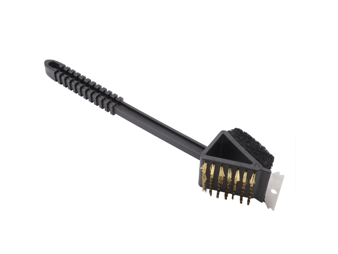 Escova De Limpeza Para Churrasco Com Cabo Longo